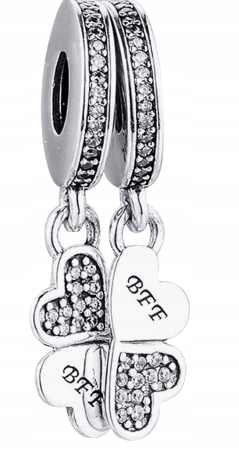 

Charms Best Friends przyjaźń koniczynka E-charmsy