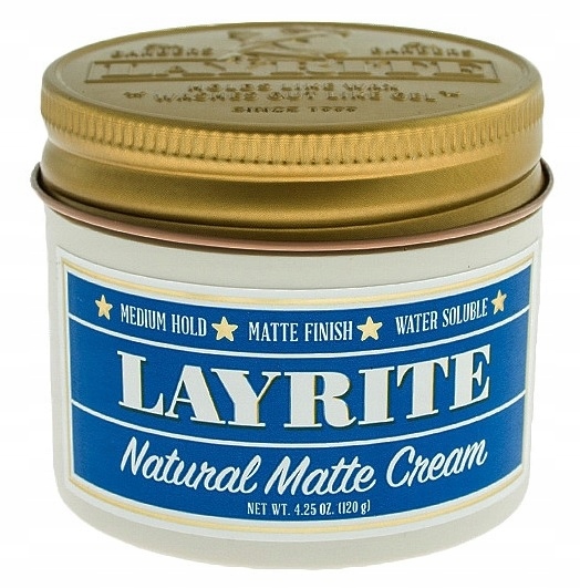 LAYRITE POMADA MATOWA Natural Matte Cream 120g