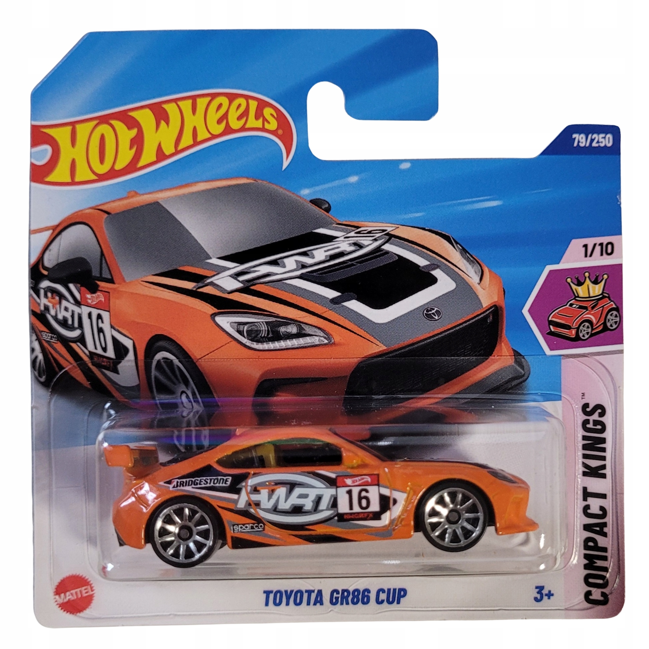 Hot Wheels Toyota GR86 Cup (074299057854) • Cena, Opinie