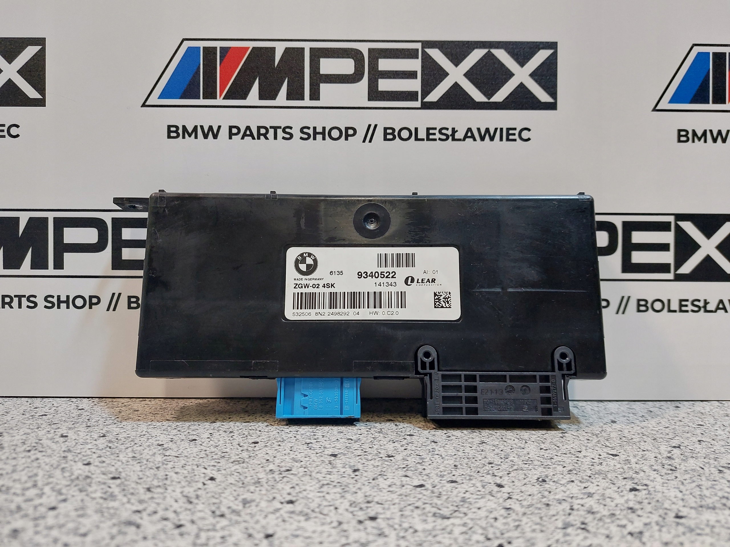 BMW F10 F11 MODUL RIADIACA JEDNOTKA ZGW 9340522