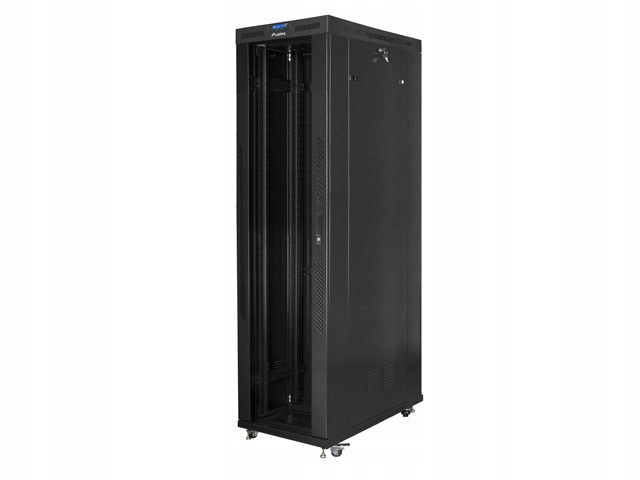 Stojanová skriňa Rack 19 palcov 47U 800x1200mm, sklenené dvere LCD (flat