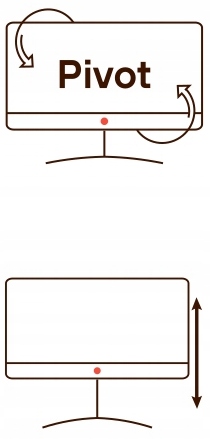 Profesjonalny monitor z głośnikami B6-Serie LED Acer B246HL 24" FullHD Przekątna ekranu 61 cm