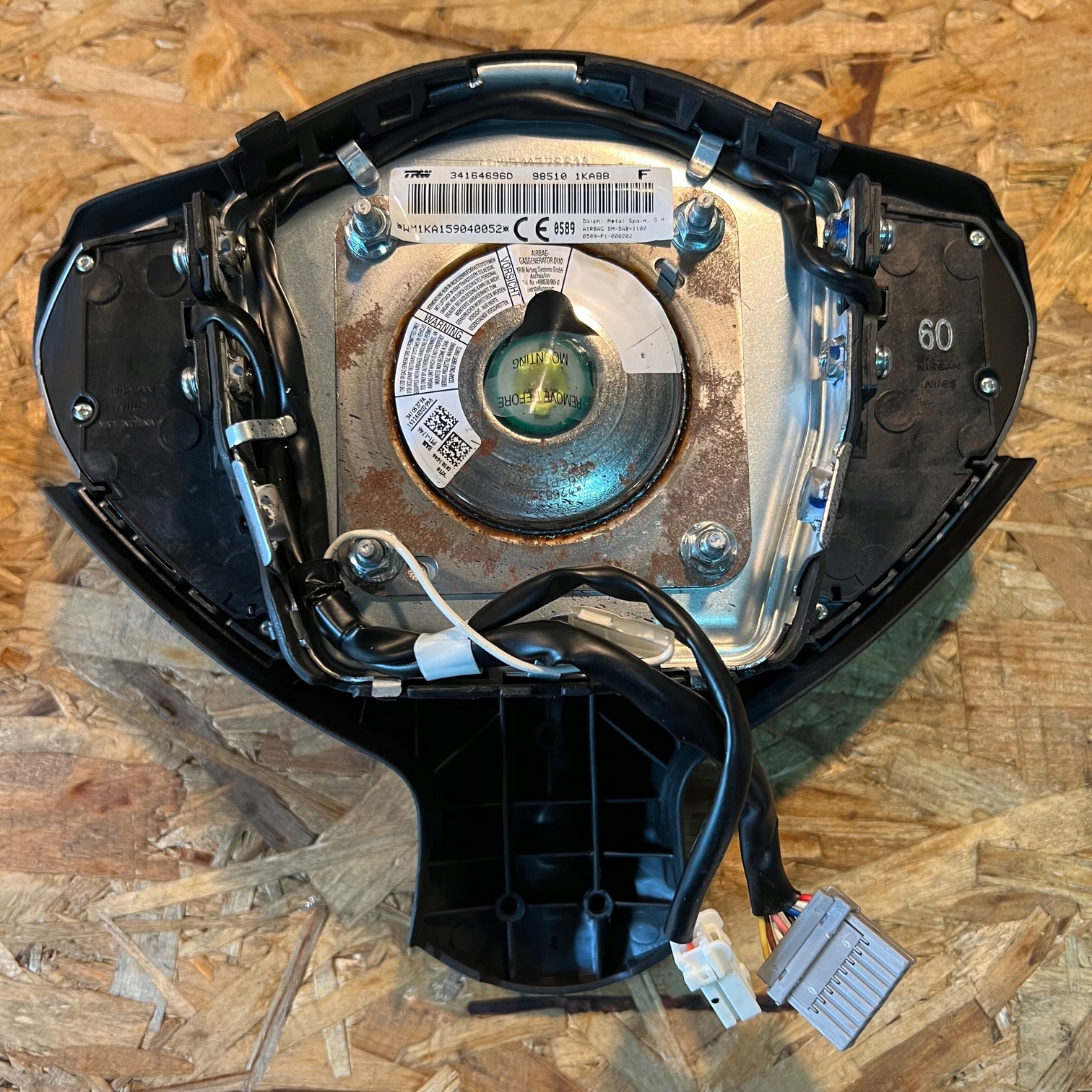 AIRBAG DECKEL AIRBAG NISSAN JUKE
