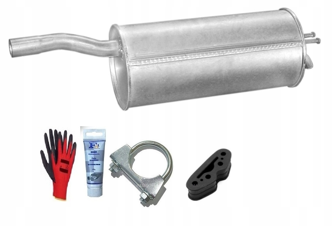 Fiat Doblo 1.2 48kW (2000-2005) Tlumič Tlumič Výfuku bonus