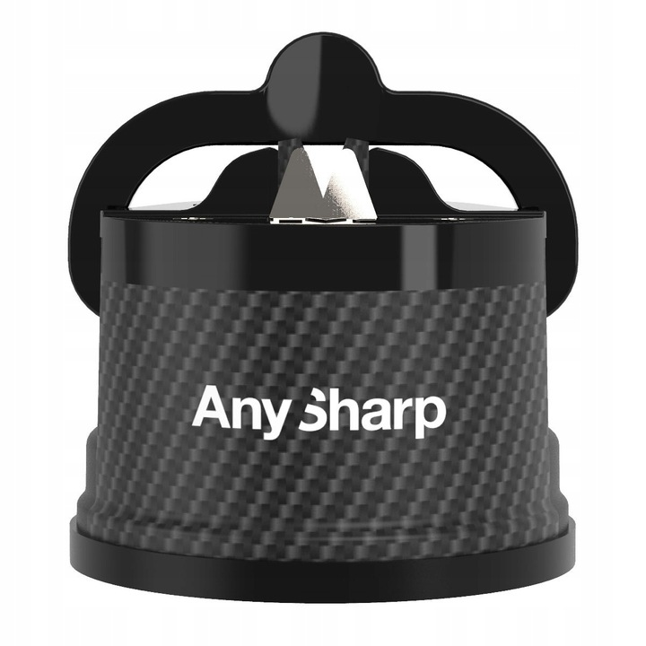 AnySharp Ostrzałka Do Noży Z Przyssawką Classic Carbon