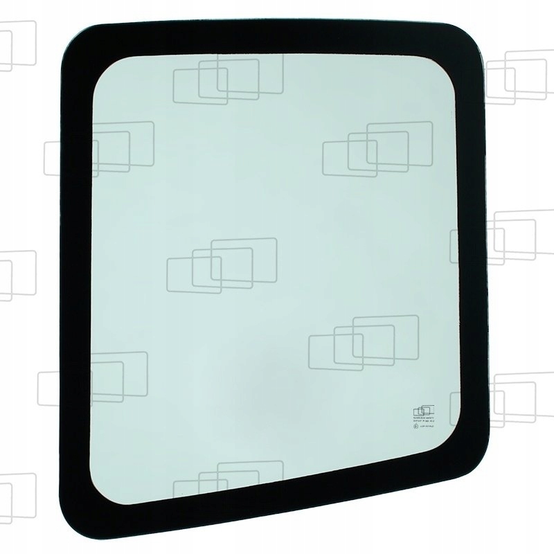 sklo Komatsu boční levé 22B-54-15211