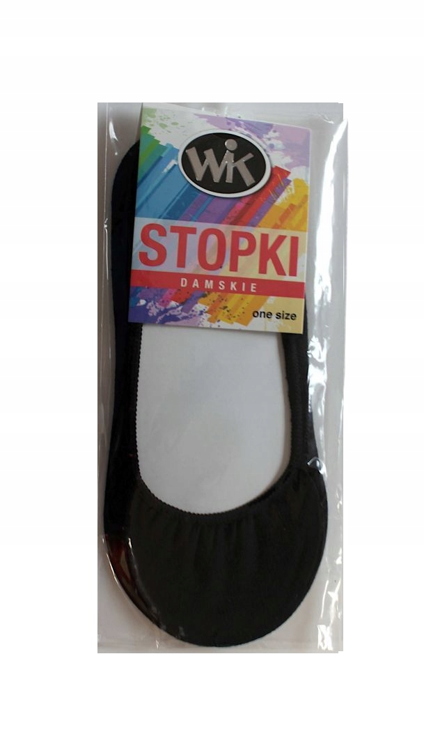 

Wik Stopki Damskie Gładkie 096/1 Czarne One Size