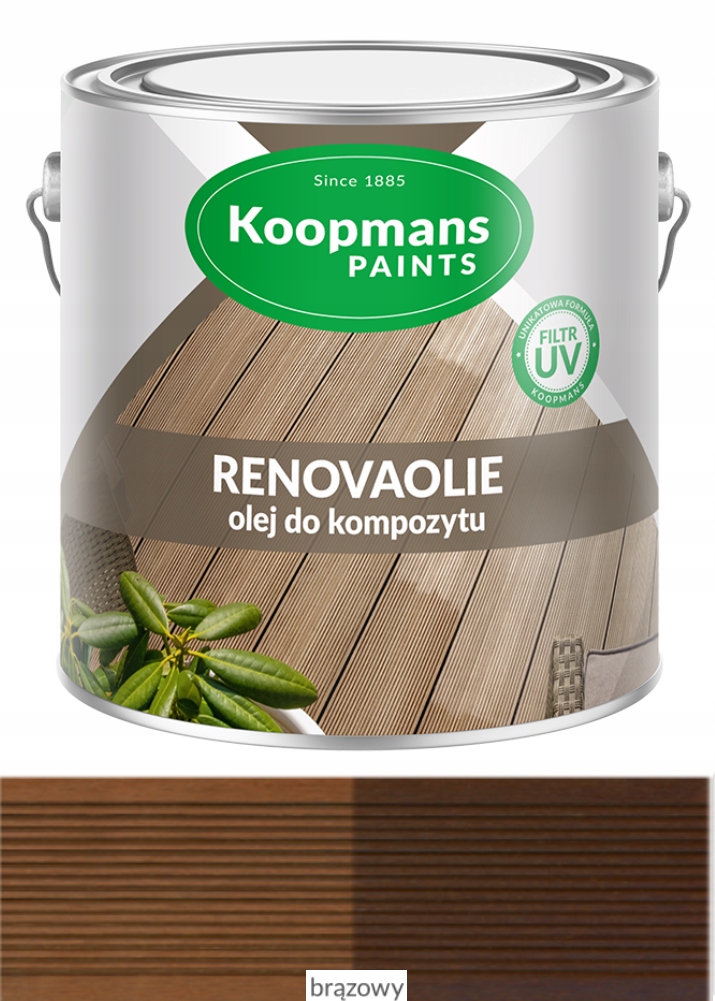 Koopmans Renovaolie Olej Pro Kompozity S Uv Filtrem 2,5 L Hnědý