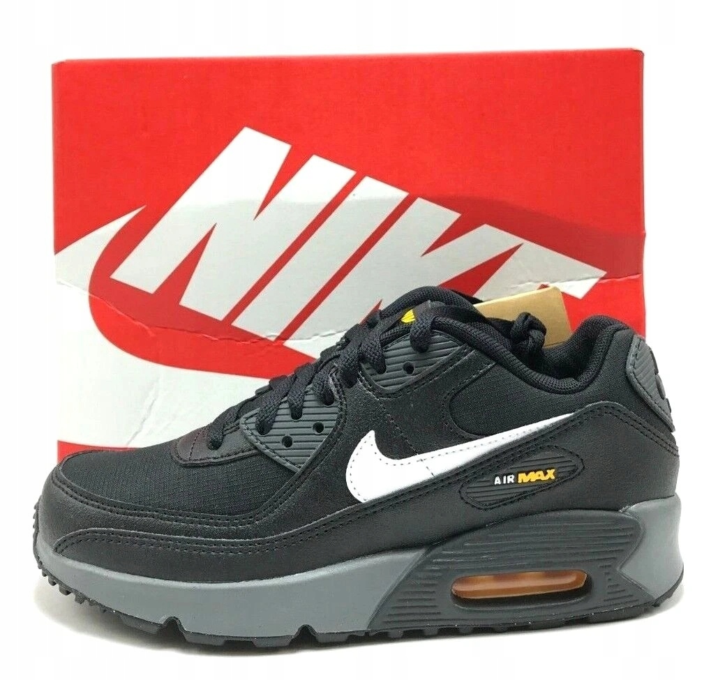 Buty Młodzieżowe Klasyczne Nike Air Max 90 Gs HF0029-001 r.39