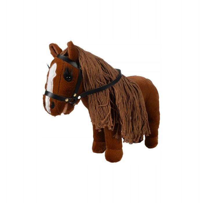 Zabawka konik Hkm Cuddle Horse pluszak brązowy