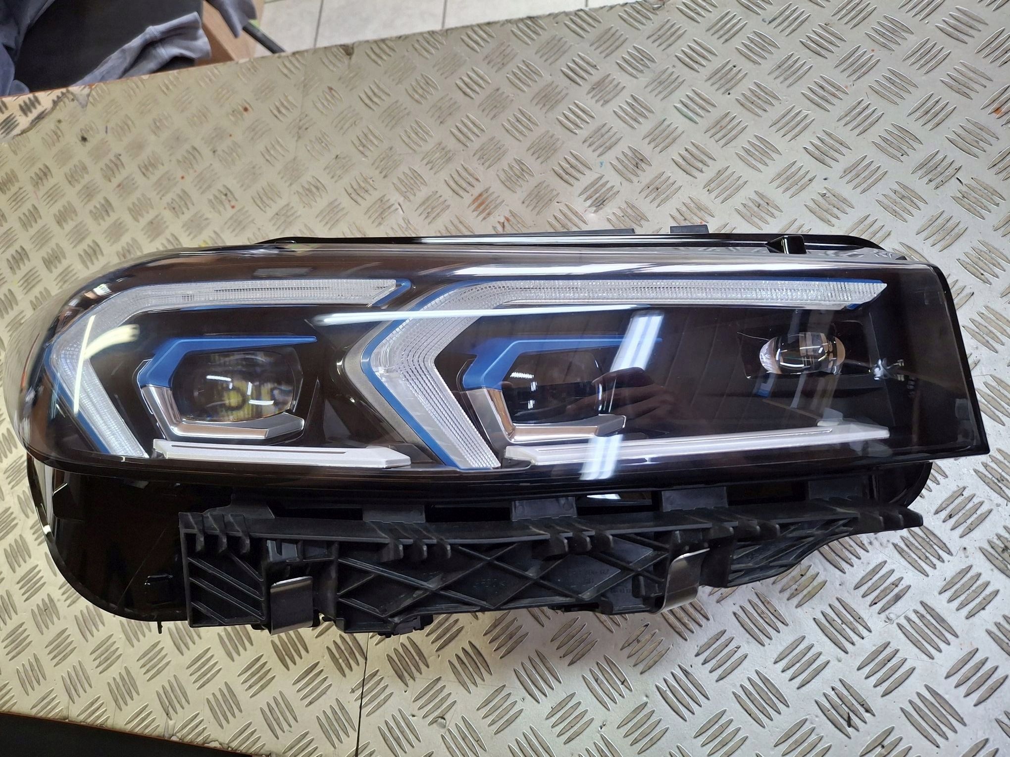light right front FULL LED BMW 3 G20 G21 LIFT blue 2022R->
