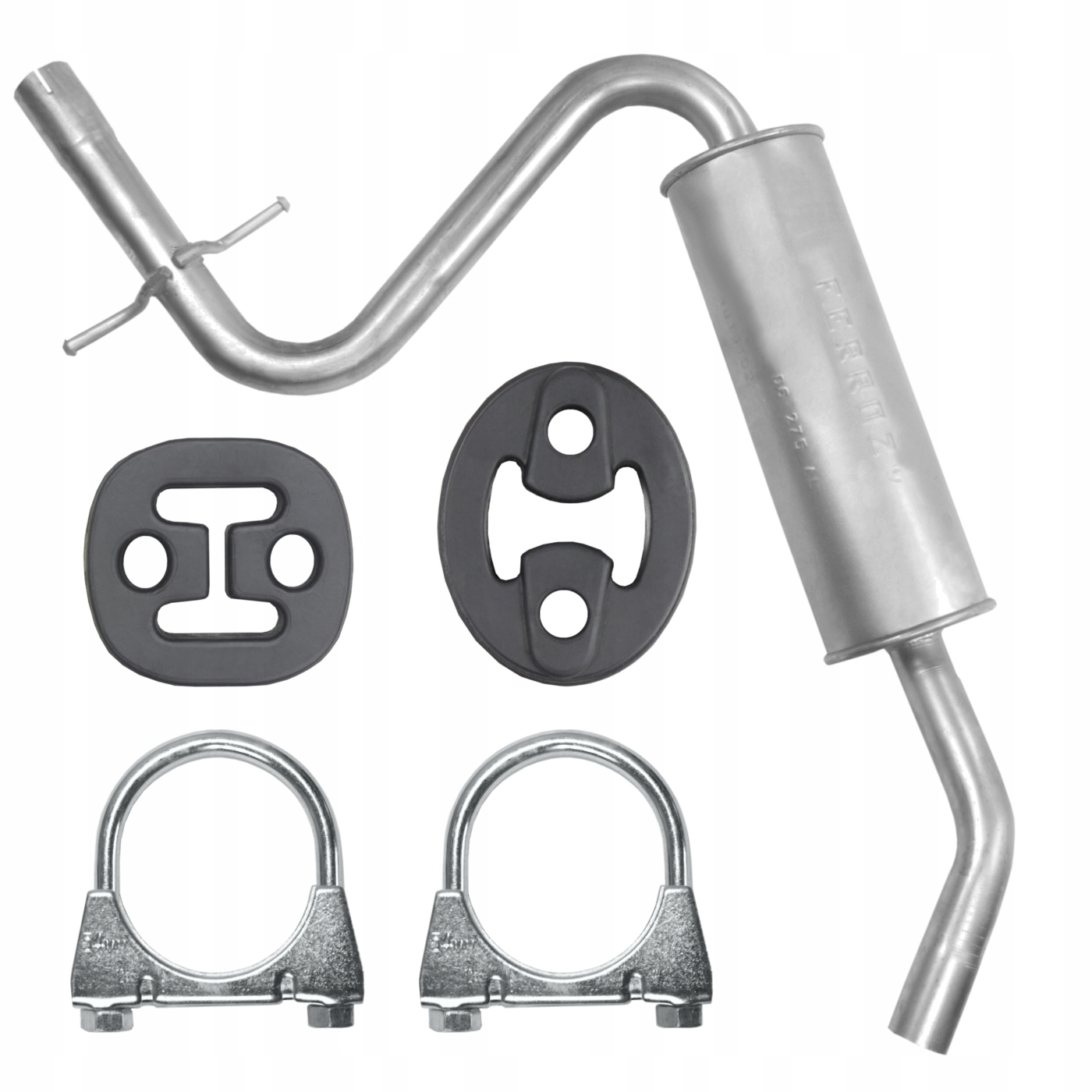 ADMT-W4Q36 - Середній глушник VW Golf Plus 5 V 1.4 FSI хетчбек