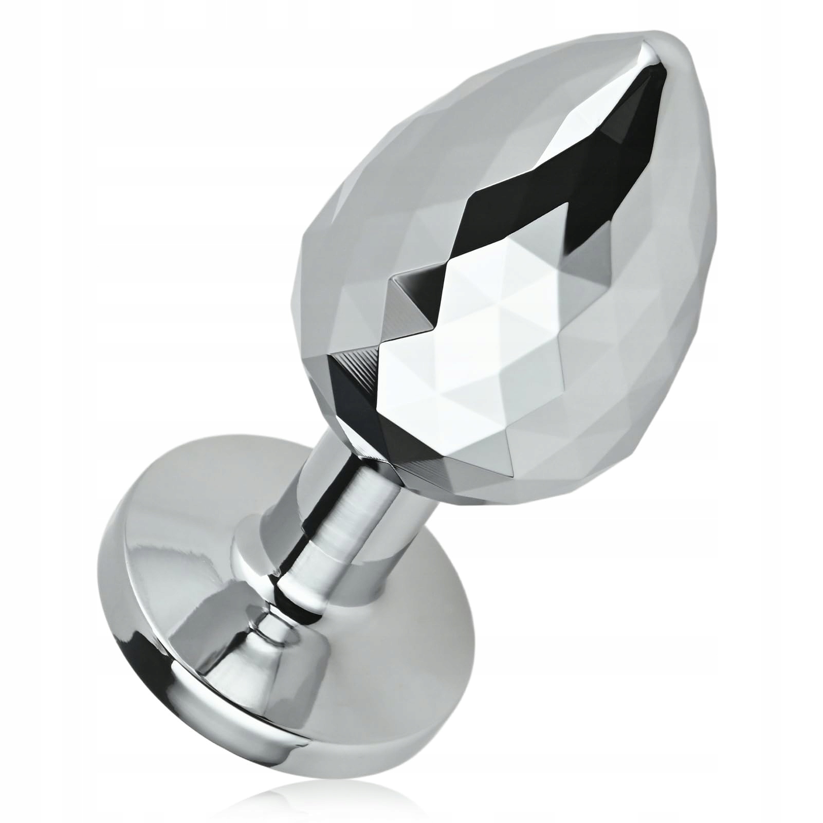 SXOVO Korek Analny Metalowy Z Diamentem Dla Kobiet i Mężczyzn (M) — miniatura 8