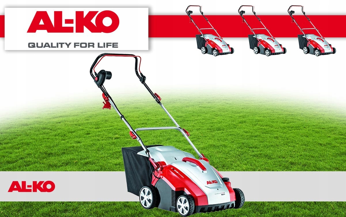 Wertykulator elektryczny AL-KO Combi Care 36 E Comfort 113465 Moc silnika spalinowego 1500 KM