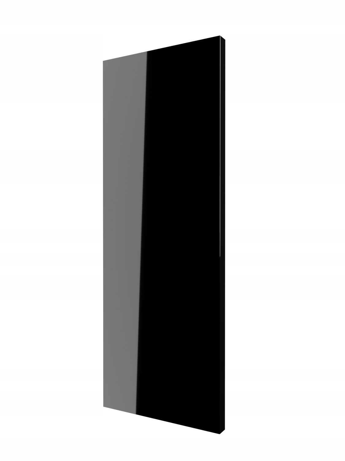 Doskový radiátor Plaza 1570x545 Čierny Lesk