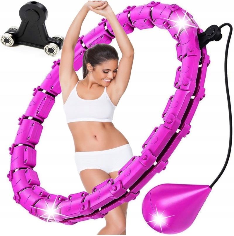 Hula Hop Odchudzający Smart Z Obciążnikiem Obciążeniem Hulahop Odchudzające