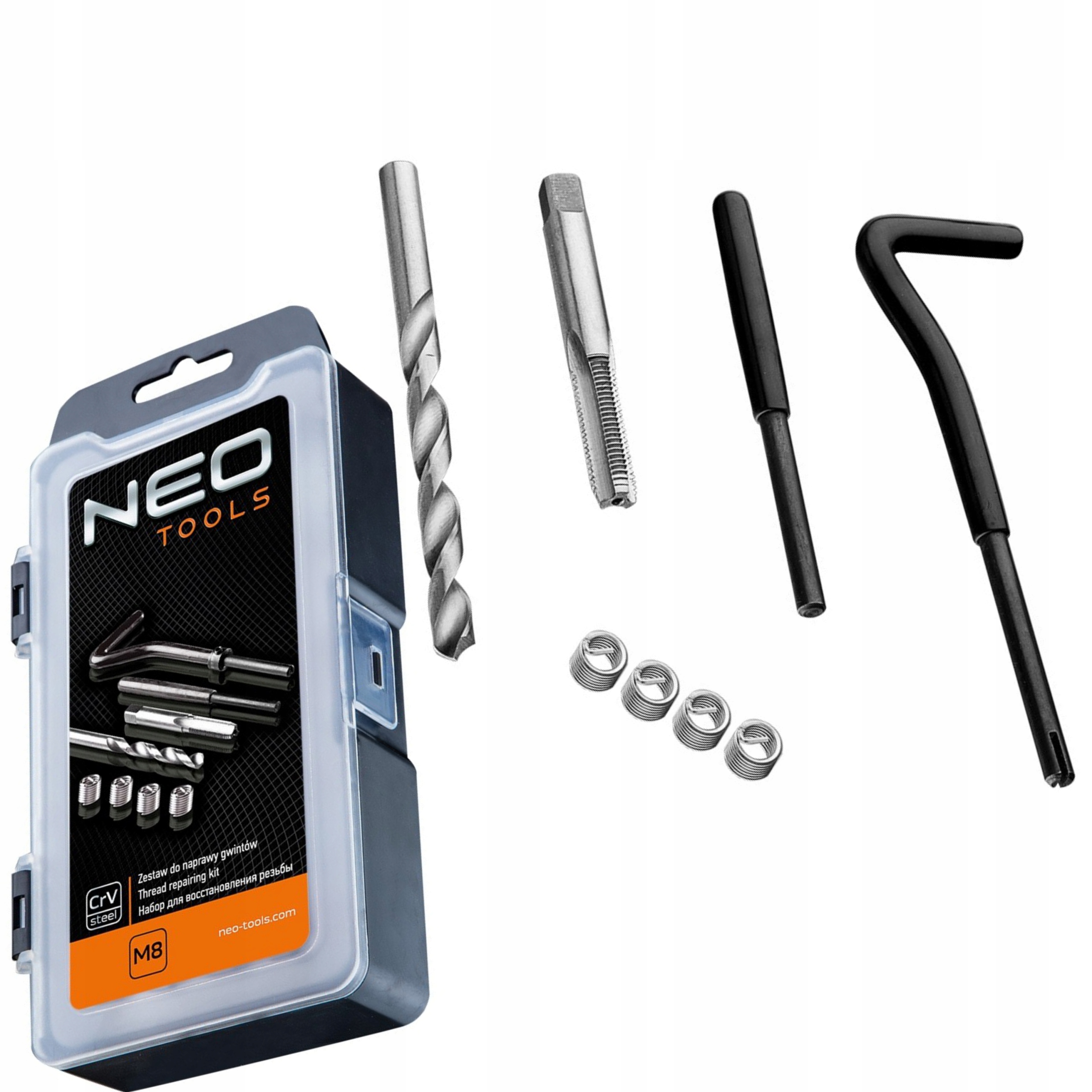 

Neo 11-902 Zestaw Do Naprawy Gwintów M8 x 1,25