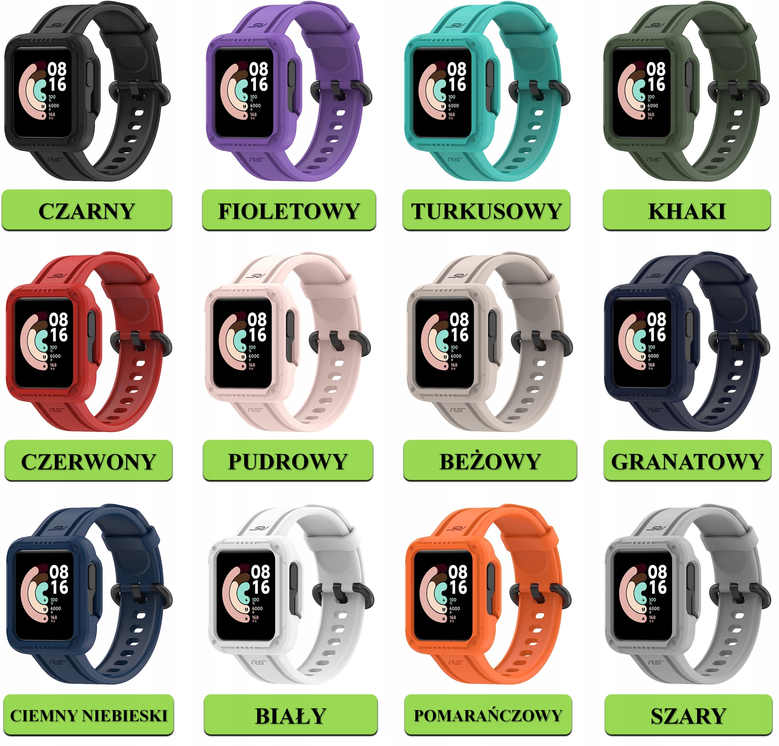 PASEK Z ETUI DO XIAOMI REDMI WATCH 2 LITE |KOLORY! EAN (GTIN) 5904921153072