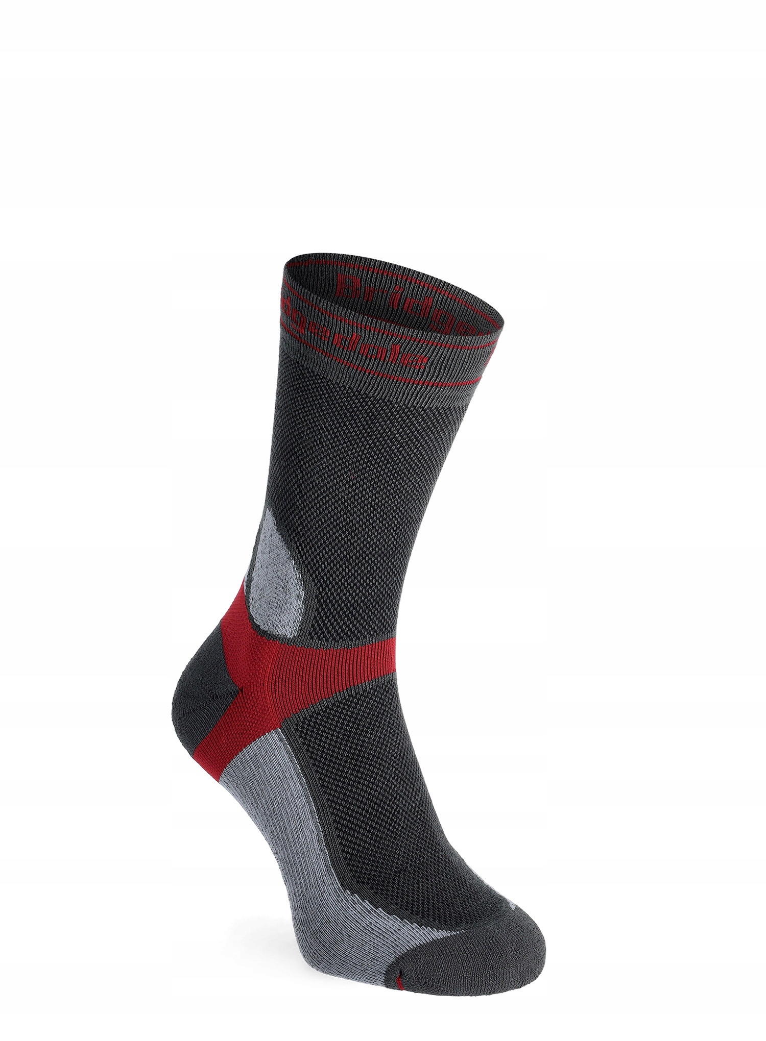 Skarpety rowerowe Bridgedale Mtb Summer T2 Coolmax grey/light grey 40-43