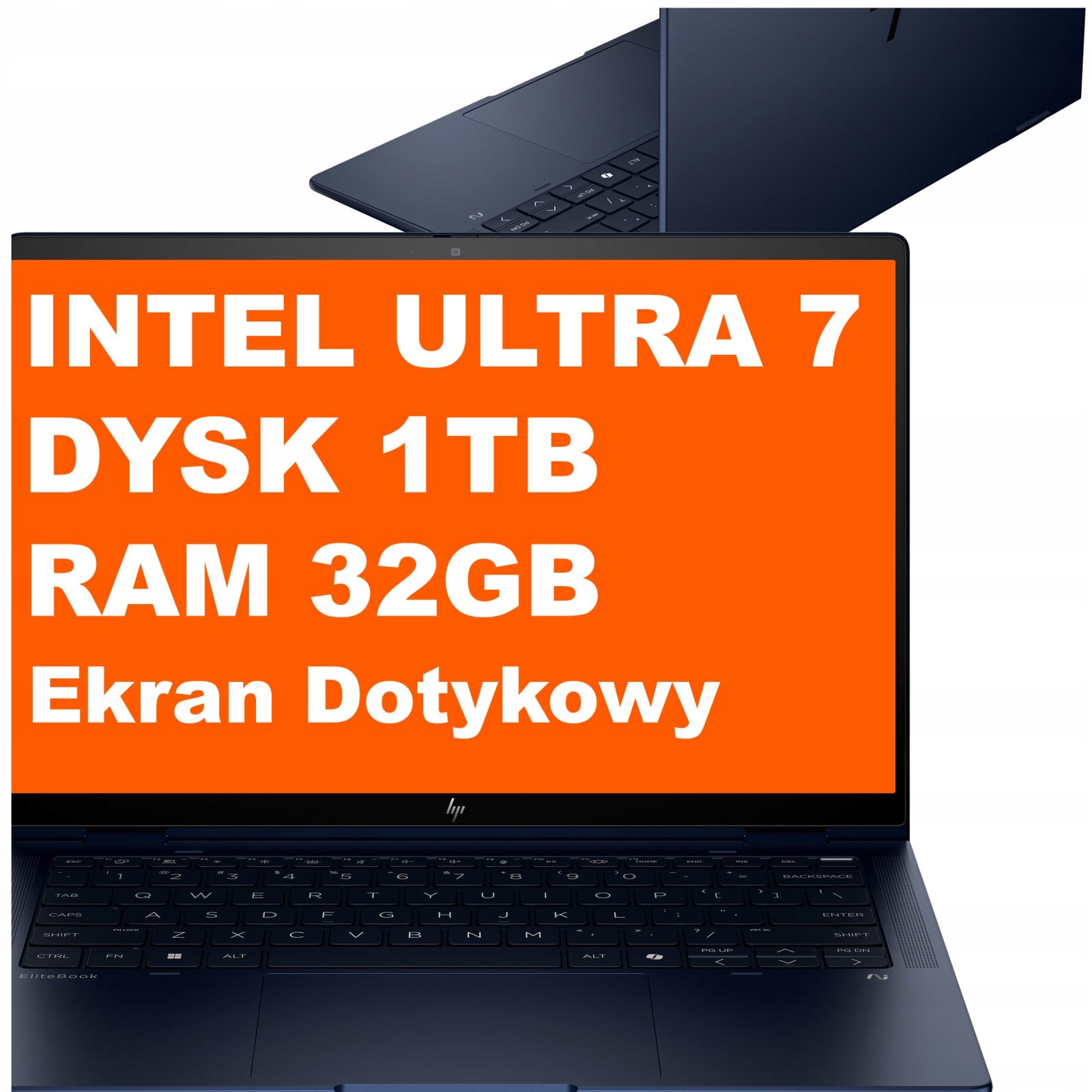 Notebook Hp EliteBook X Flip G1i 14 Ultra 7 32GB 1TB Arc Wuxga Win 11 Pro