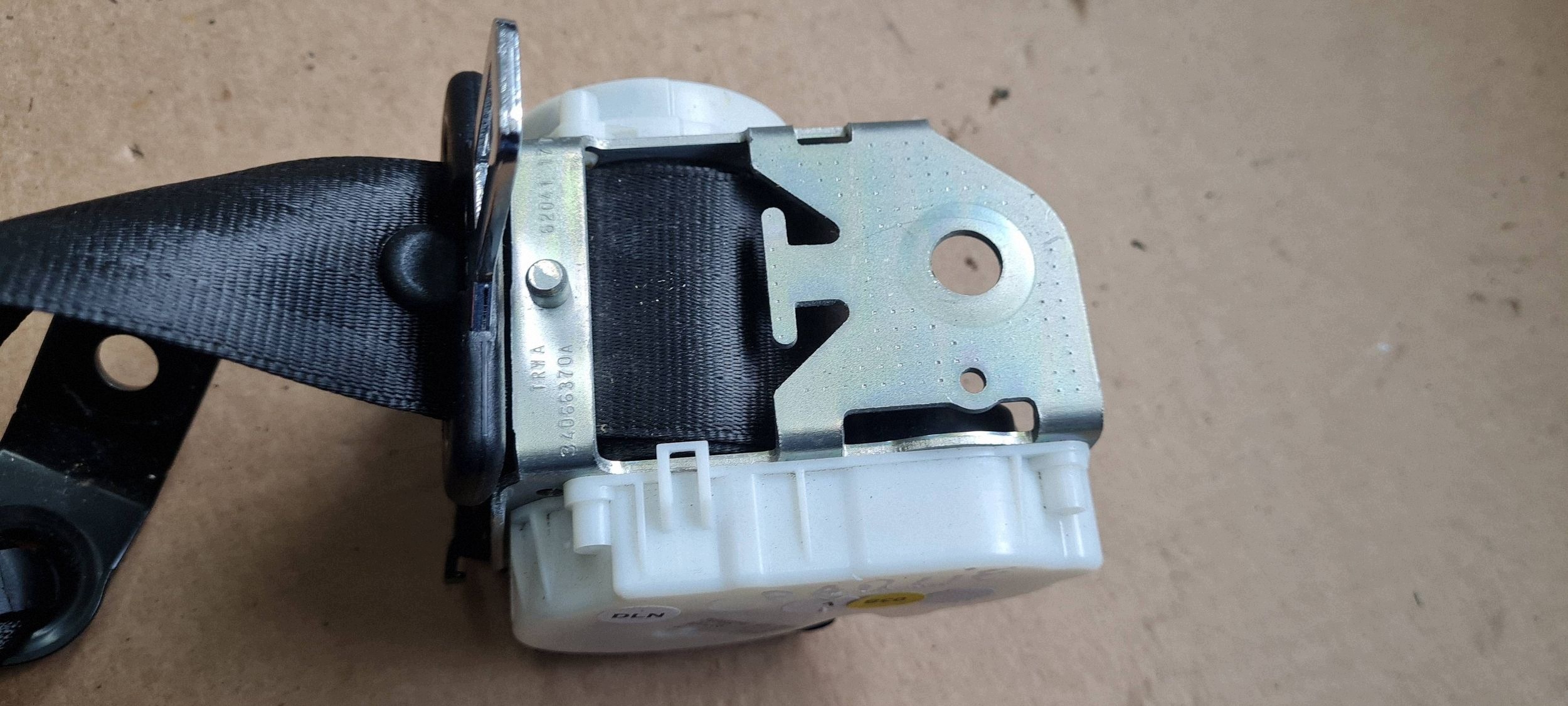 Q5 8R SQ5 Gurten Sicherheits mitte heck schwarzer 8R0857807