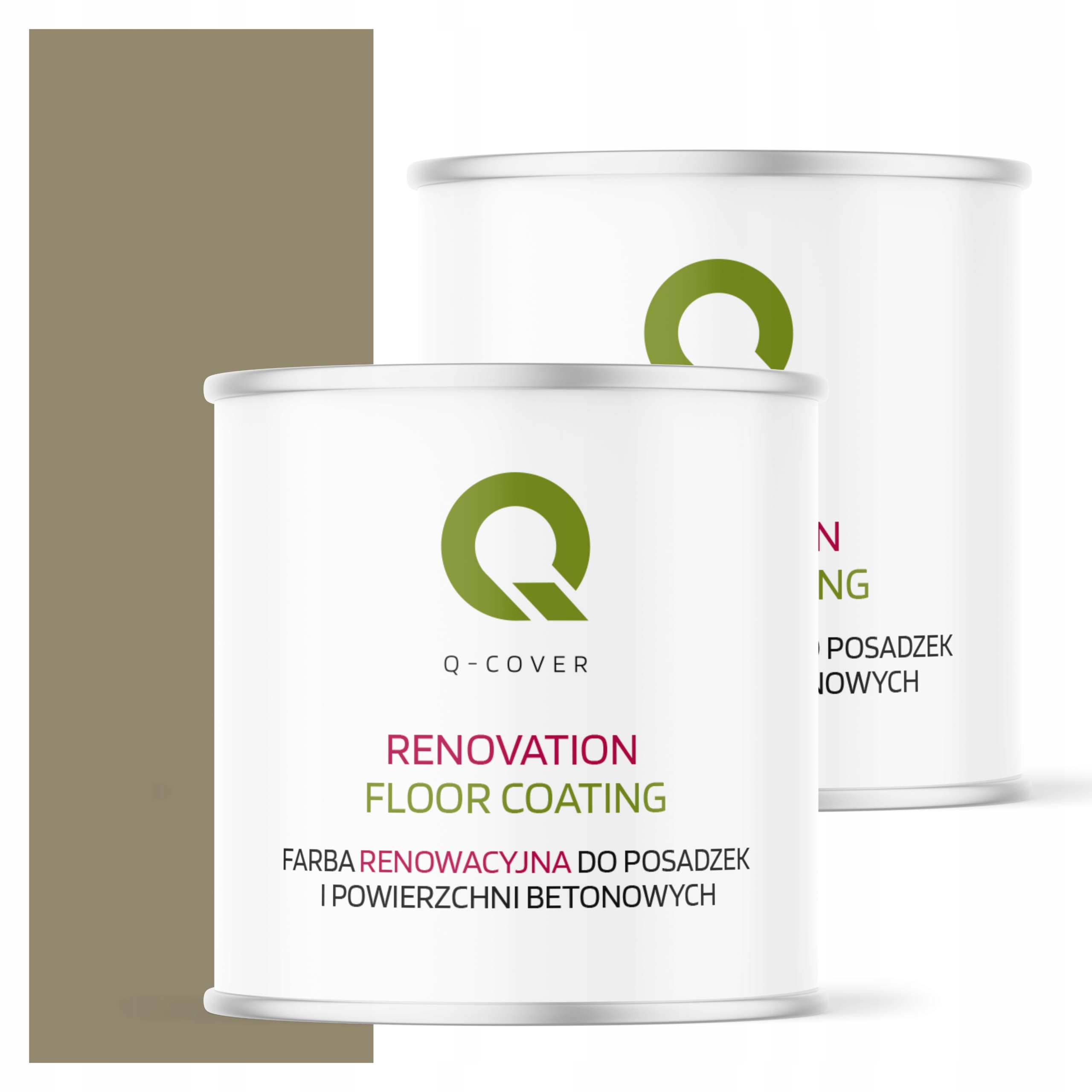 Ochranná farba na podlahy Renovačná šedá žltá Ral 7034 Lesk 2,5L