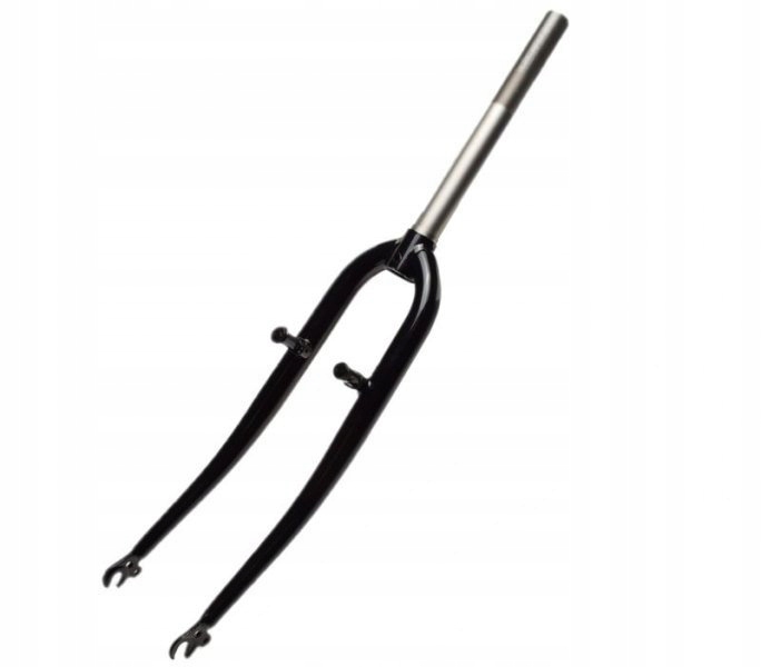 

Widelec rower stal 28 mtb czarny 240/100mm 1 cal