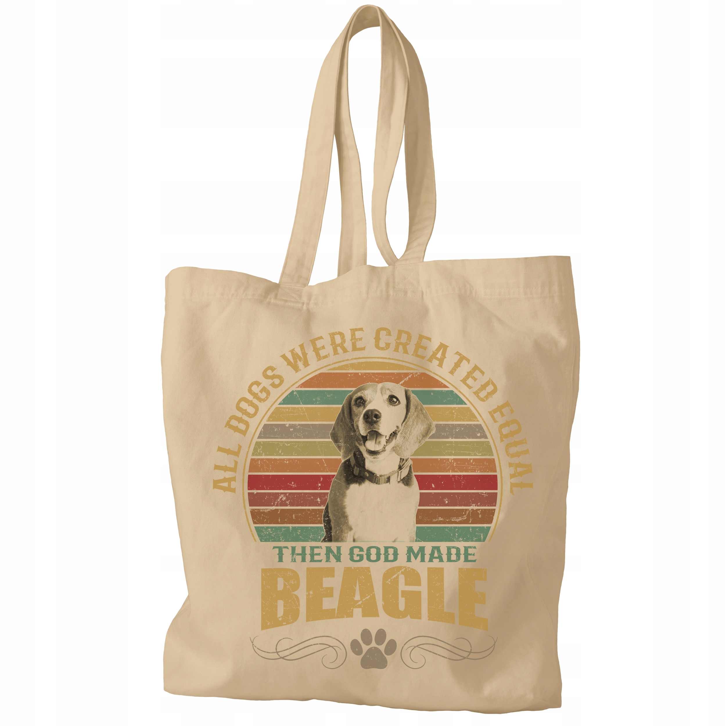 

Torba Na Zakupy Dla Miłośników Psów Beagle