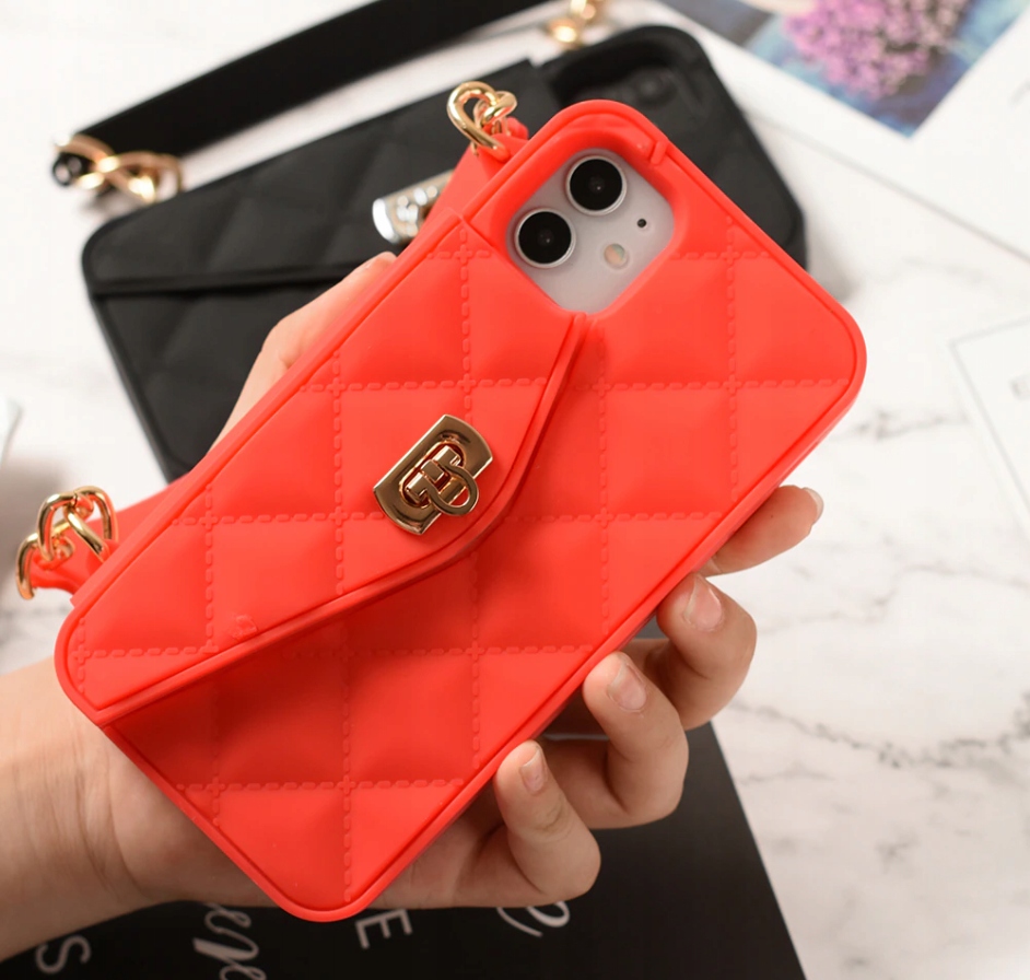 ETUI OBUDOWA PORTFEL CROSSBODY PLECKI do IPHONE 13 Dedykowana marka Apple