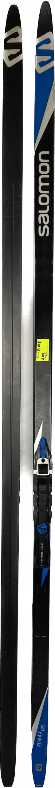 Narty biegowe Salomon s/max 192cm SKATE styl łyżwowy