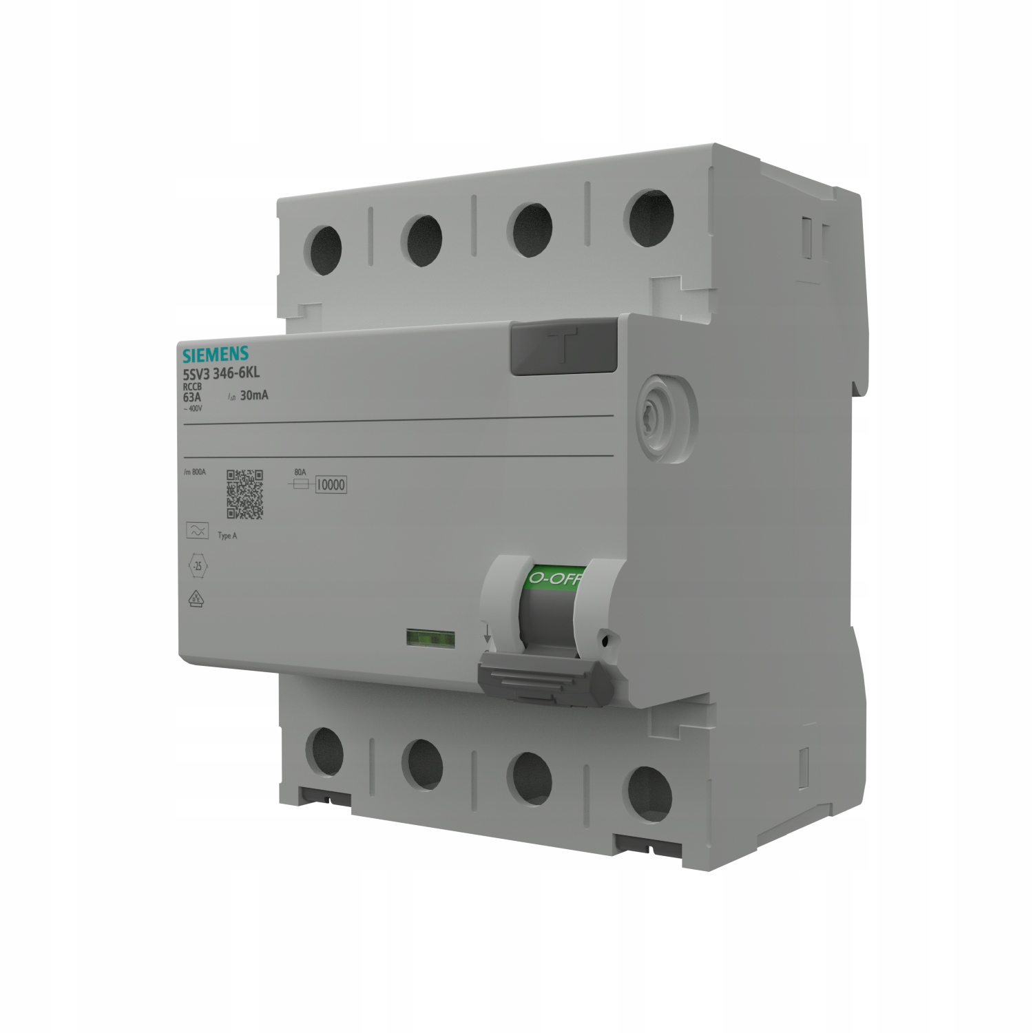 Rôznorodý prúd 63A 30mA 4p Rccb Vde Siemens 0133