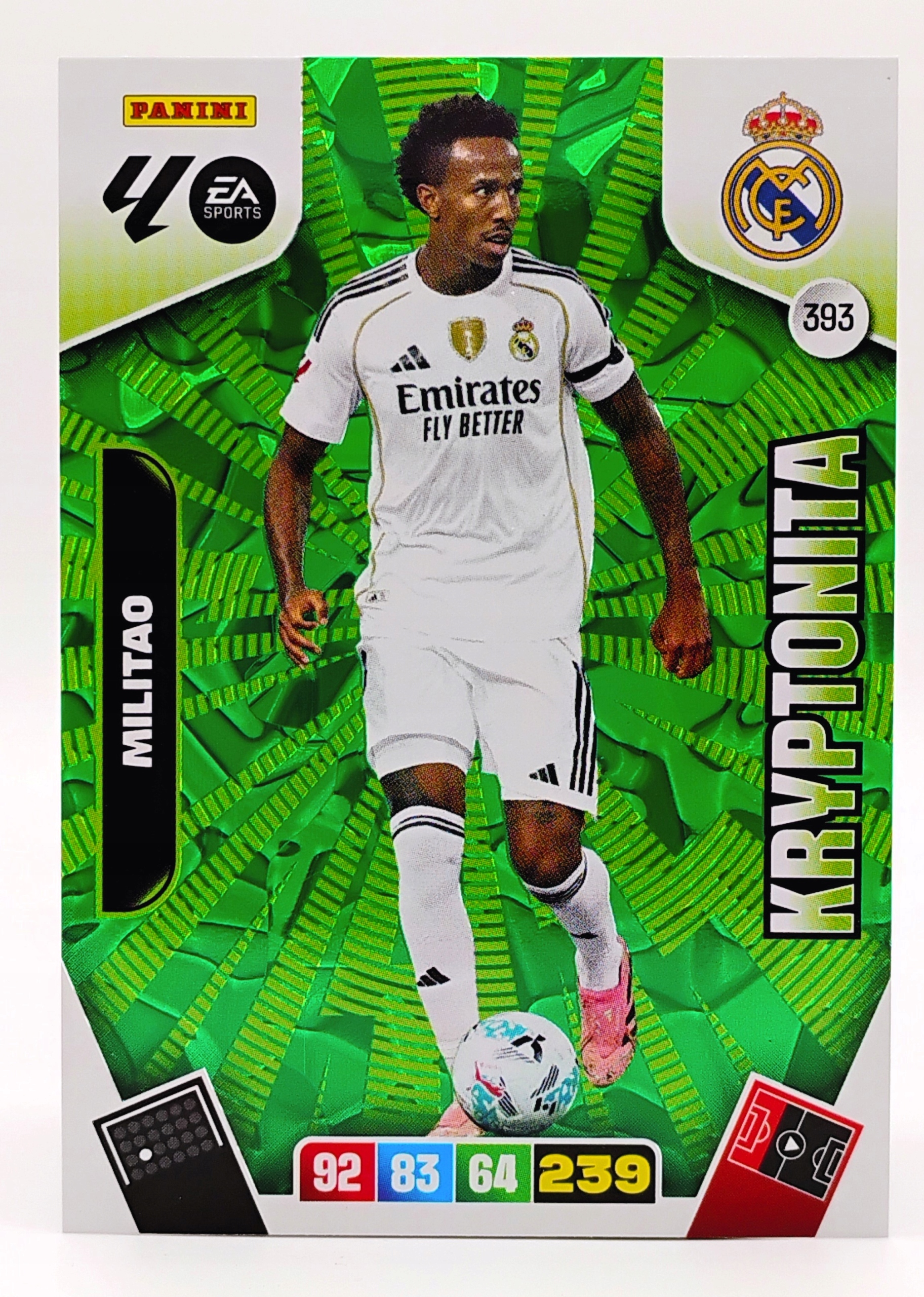Panini La Liga 2025-2026 Kryptonita 393 Militao Real Madryt