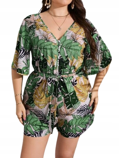 SHEIN PLUS SIZE DÁMSKA KRÁTKA KOMBINÉZA 54 LFC