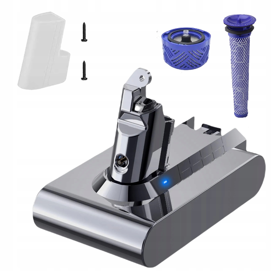 Univerzálna akumulátorová batéria pre Dyson V6 DC62 DC58 SV03 6000mAh filtre