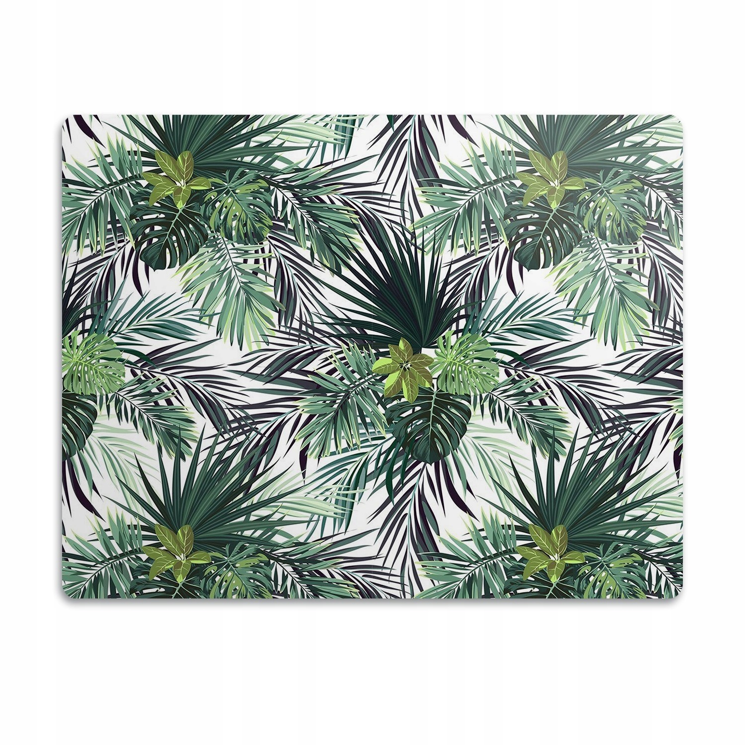 Levně Ochranná podložka pod misku Zelené listy 90x60