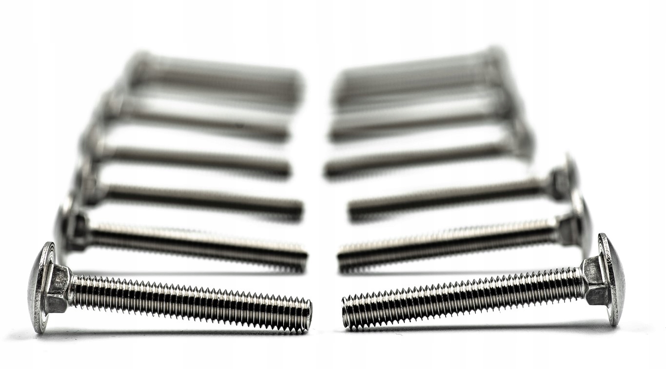 M8x80 ŚRUBA ZAMKOWA NIERDZEWNA A2 603 (10) Kolor srebrny