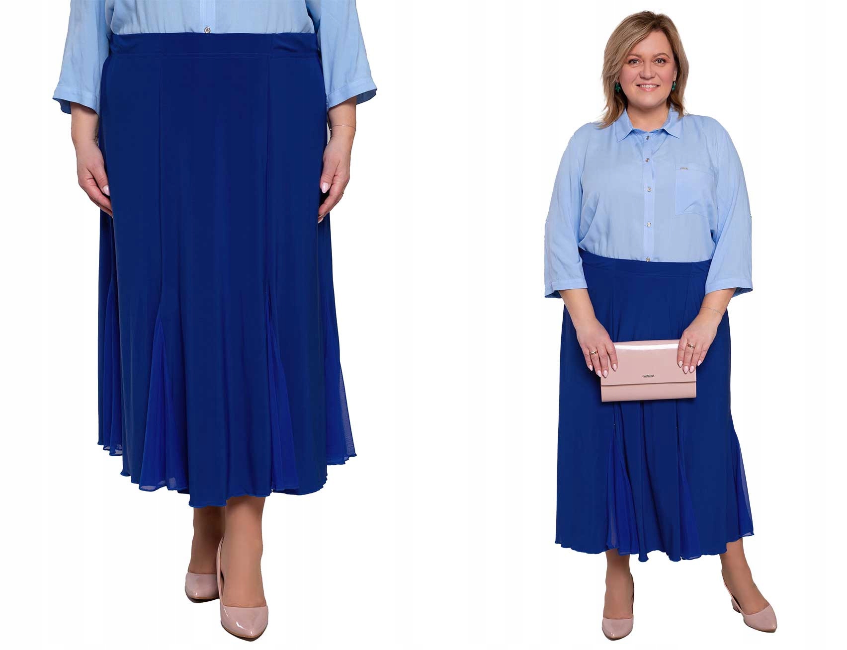 Chabrová sukně s šifonem 60/62