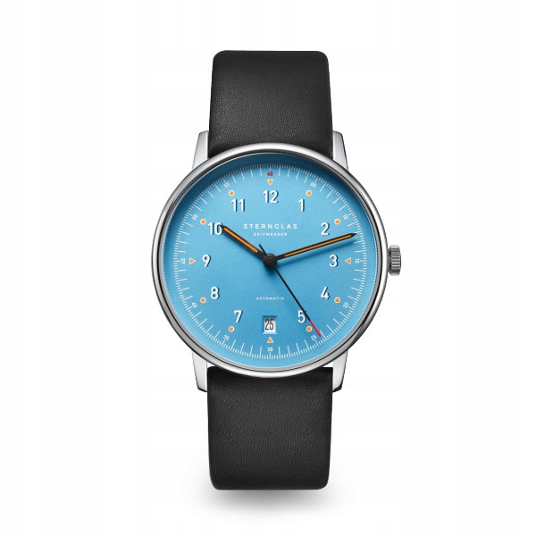 Zegarek Sternglas Lumatik light blue silver, 38 mm S02-LM17-PR07