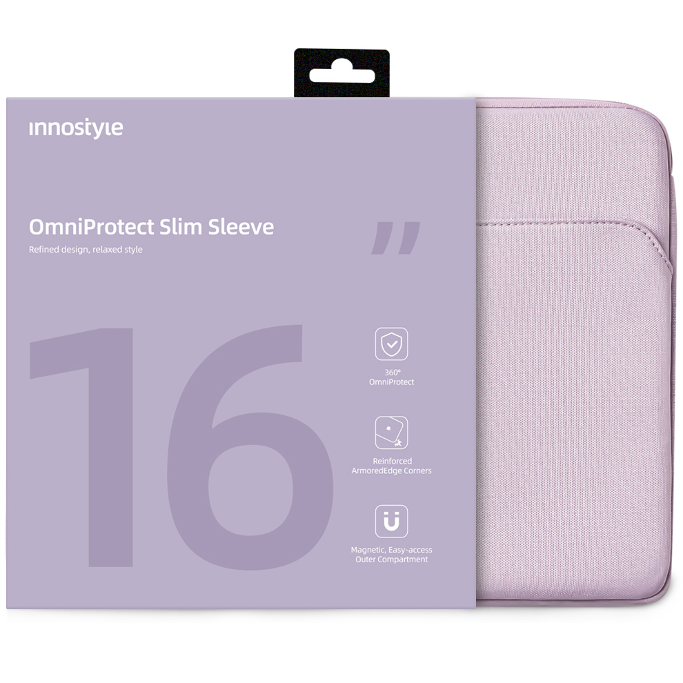 Innostyle Taška Na Notebook 15 6 16 Voděodolná Pouzdro Omniprotect Slim Fialová