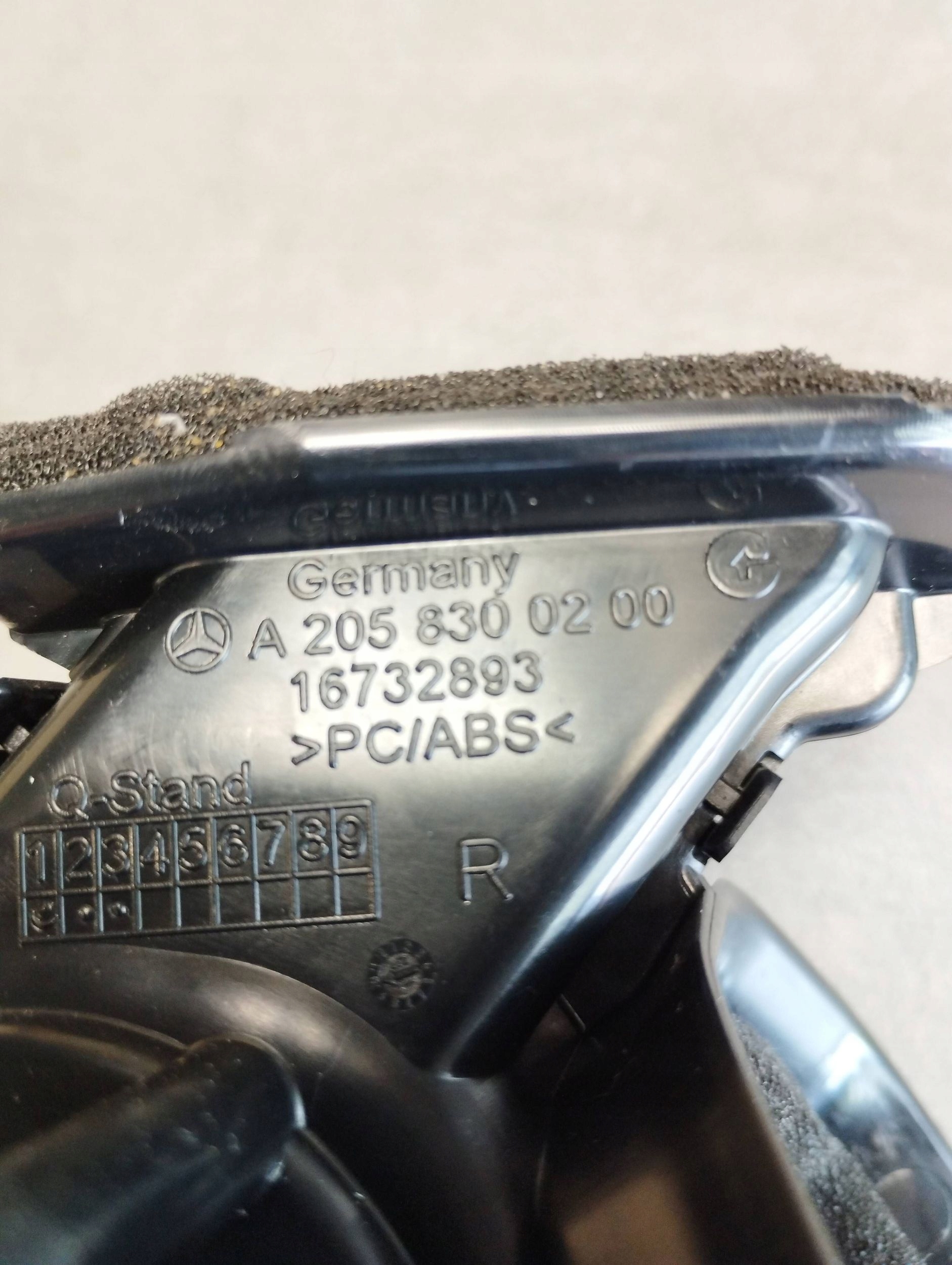 Mercedes-Benz GLC X253 drain POWITERZA A2058300200