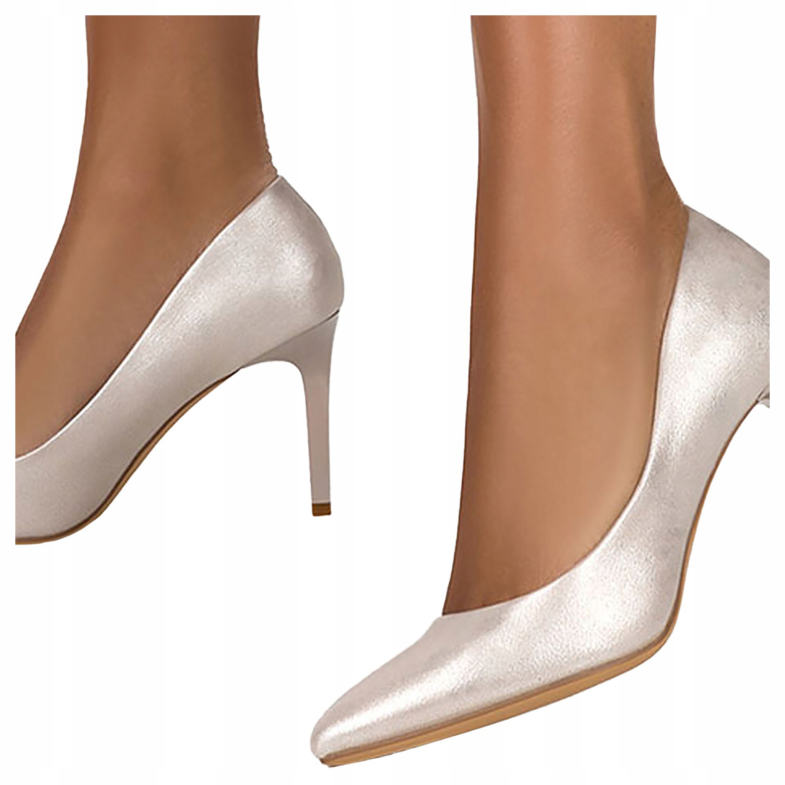 Lodičky Lesklé Špice Stélka Kůže 38