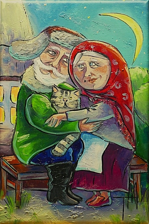 Morozowa PRAWDZIWA MIŁOŚĆ obraz olejny