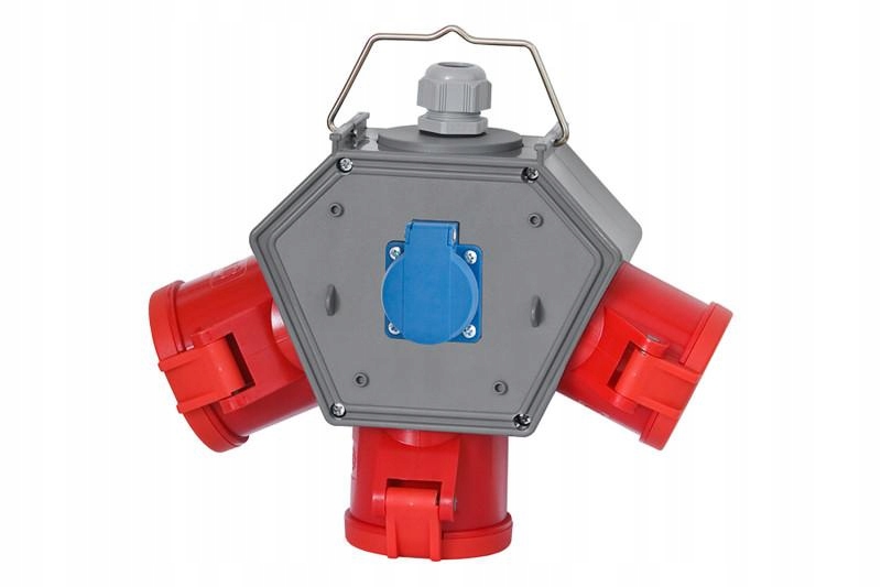 Rozbočka zásuvky 2x16A/5P, 32A/5P, 230V