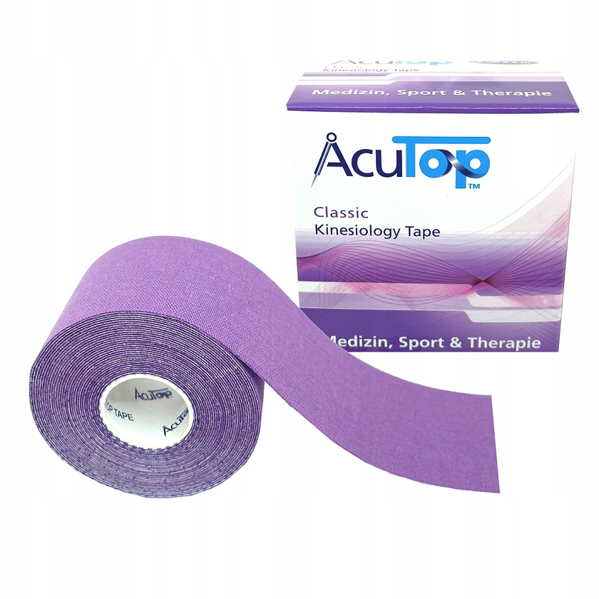 

Oryginal Kinesiology Tape Acutop Purple Acutop