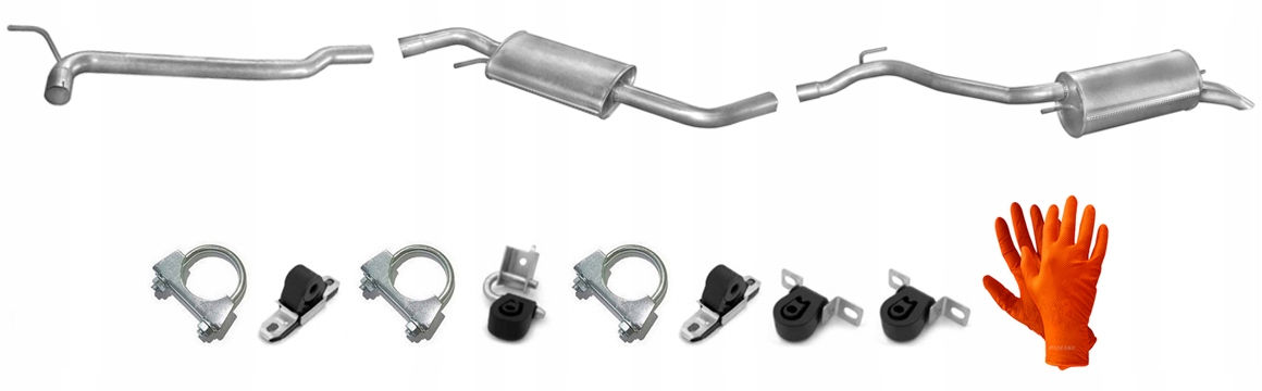 Vw Transporter T4 2.5 TDi (1996-2003) Swb Výfukový Systém