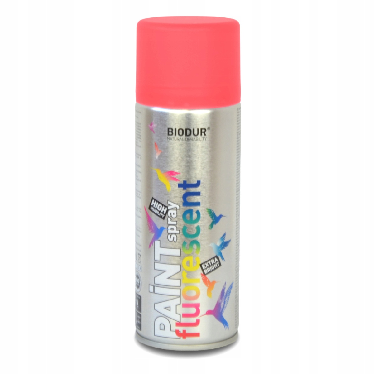 

Farba Spray Czerwony fluorescencyjny 400 ml Biodur