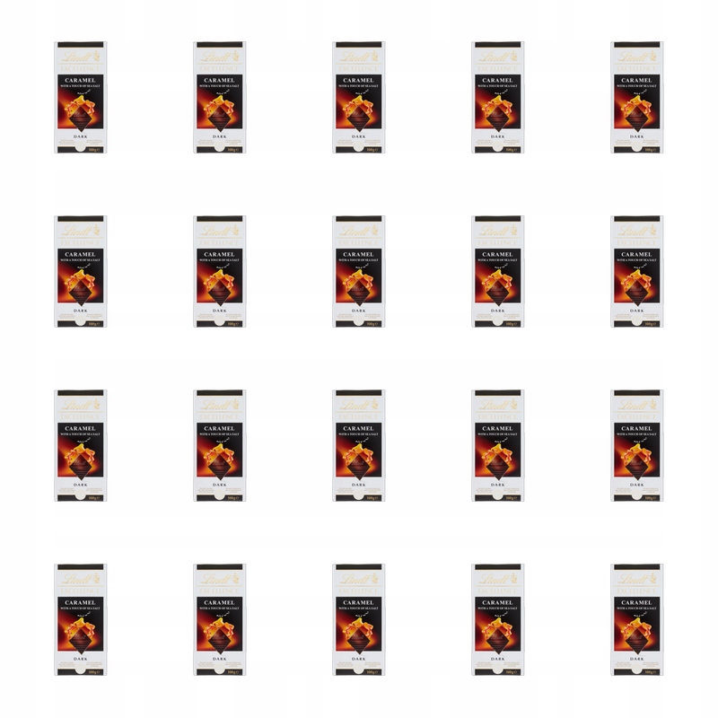 Lindt Excellence Caramel with Sea Salt 100g X20