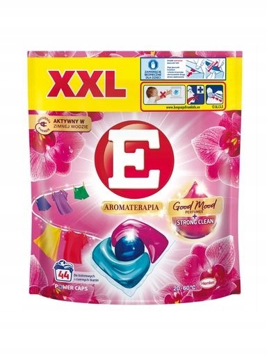 Levně E Power Caps Kapsle na praní barvy a tmavých tkanin Orchidej Xxl 44 Pr