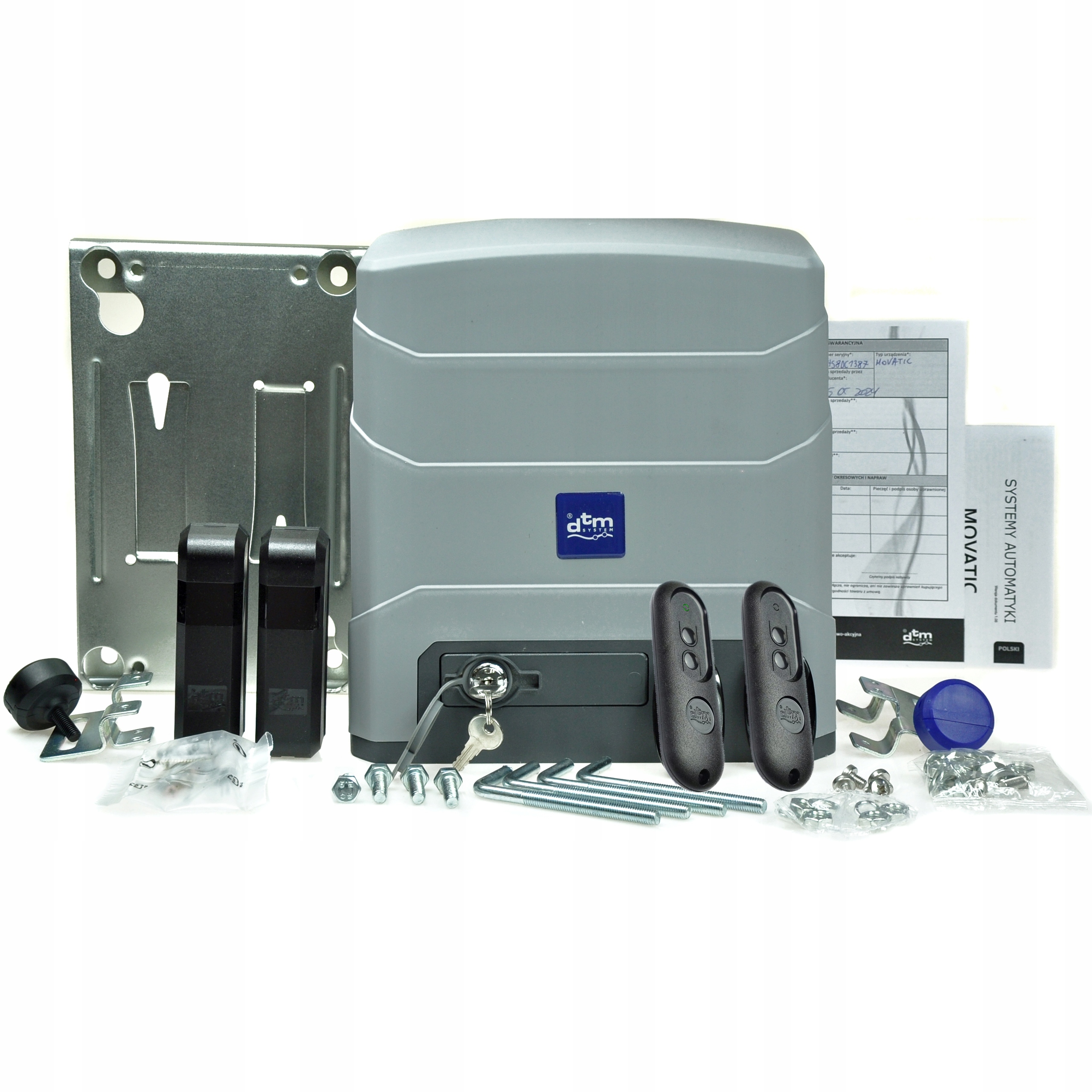 Movatic Najnowszy Polski Napęd Do Bramy Przesuwnej Akcesoria Szybki