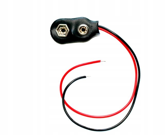 

Zatrzask klips baterii 9V 6F22 2szt /1404
